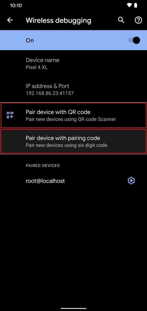 Types of wifi pairing