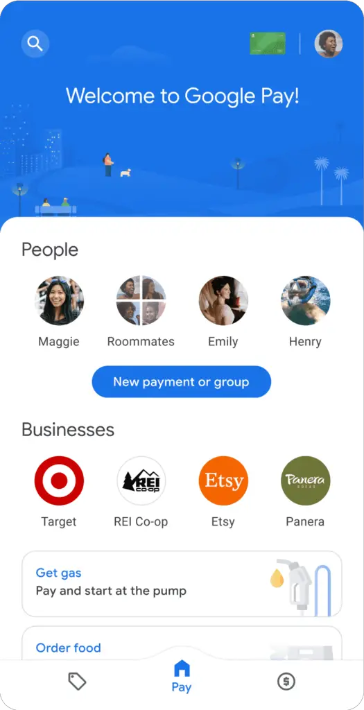 flutter google pay app