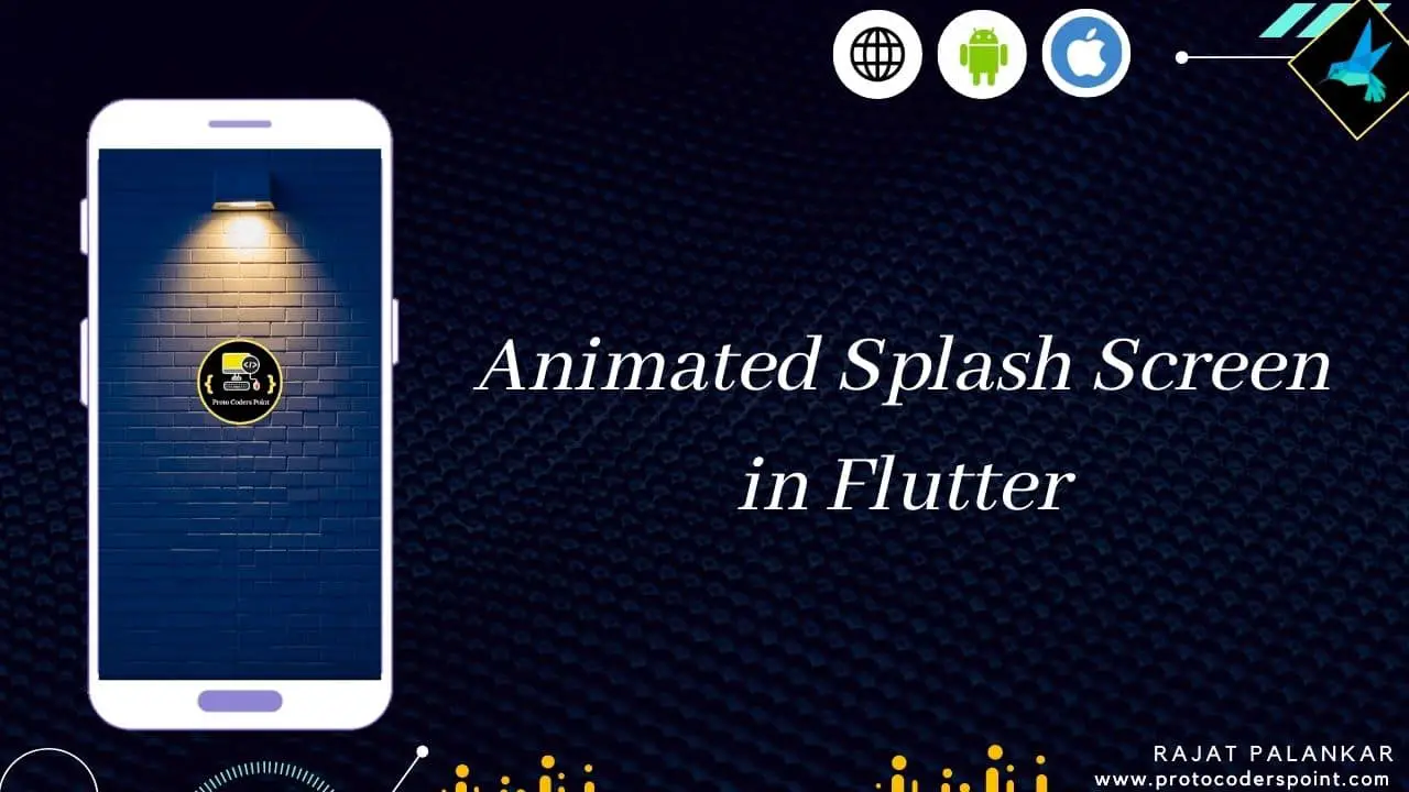 Animated splash screen in flutter
