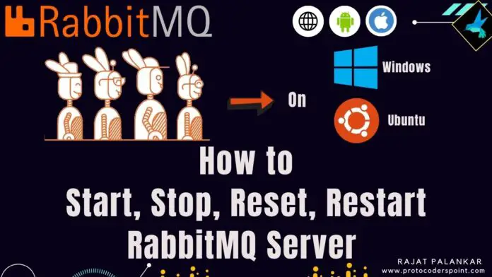 restart rabbitmq server