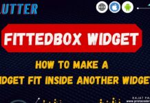 flutter fittedbox widget