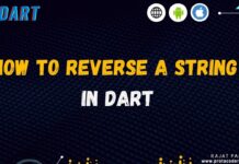 how to reverse a string in dart
