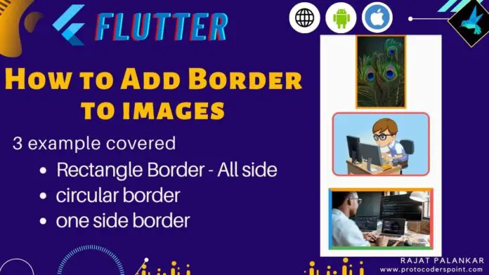 How to Add Border to images in flutter