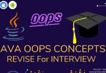 java oops concept quick revision