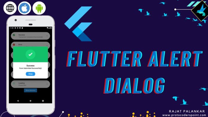 Flutter Quick Alert Dialog