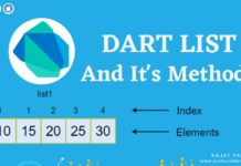 dart list & it's inbuilt method