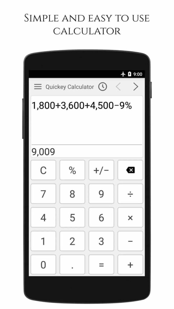 Calculator App in flutter