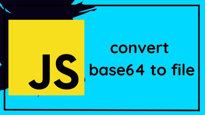 convert base64 to file