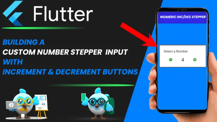 flutter number inc desc