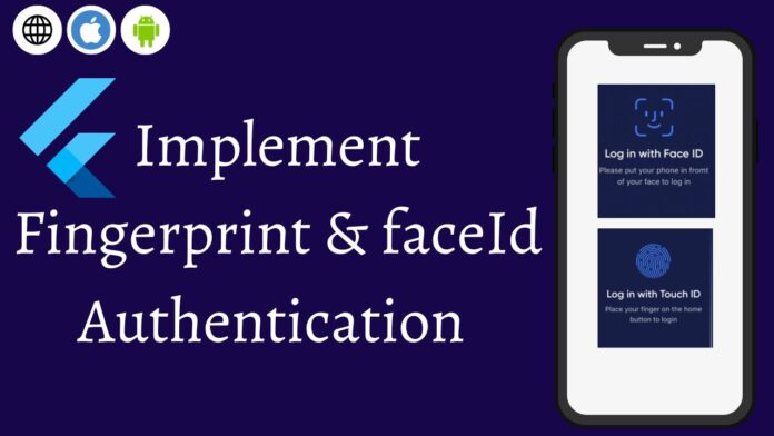 flutter fingerprint and face id example