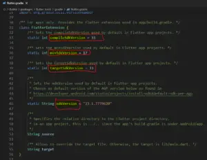 How To Change Flutter Android MinSdkVersion & TargetSdkVersion