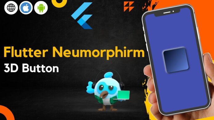 Flutter Neumorphirm - 3D Button.