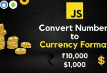 Javascript - Number to Currency Fornat using Intl NumberFormat