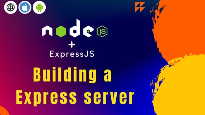 build express js server in nodejs