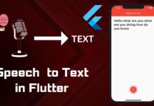 Speech to Text in Flutter