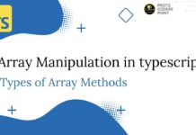 Types of Array Methods in typescript