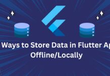 5 Ways to Store Data in Flutter App Offline/Locally