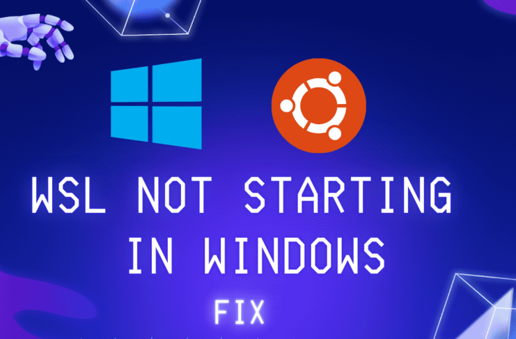 WSL not starting in windows fix