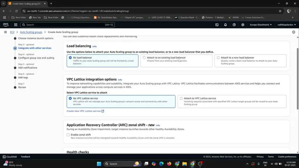 adding Load Balancer to ASG AWS
